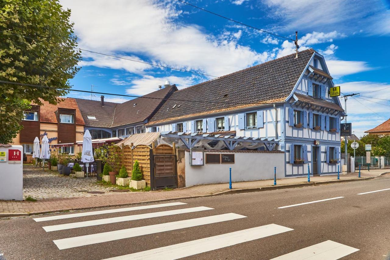 Hotel Restaurant Au Cygne Eschau Eksteriør billede